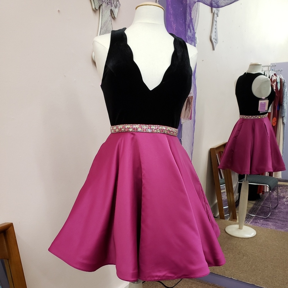 Black/Fushisa Party/Prom Dress